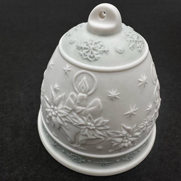 LLadro Christmas Holiday ornament 1992 Bell signature year - Picture 5 of 9